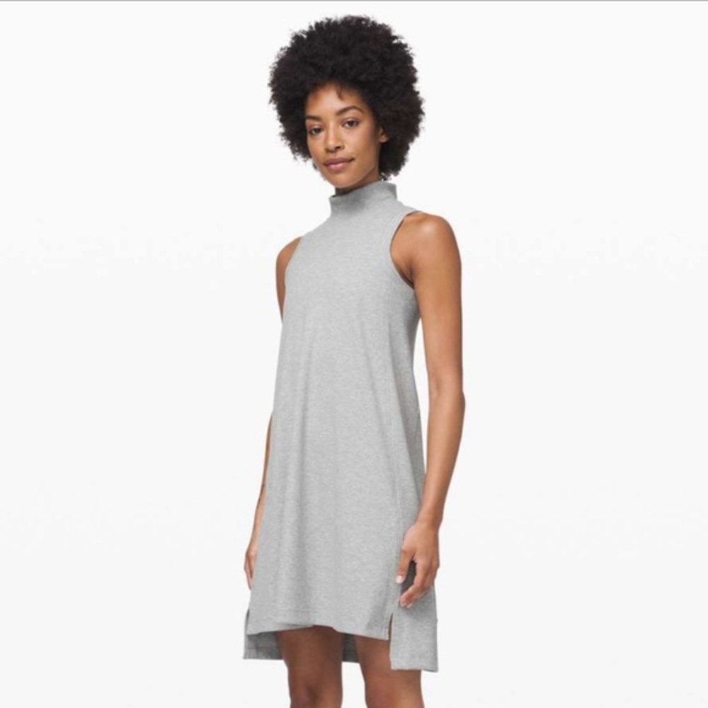 NWT Lululemon Gone for the Week Dress
Heathered Core Light Grey